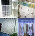 Shelves(25-40 Adjustable Size Window Curtain Rail Telescopic Spring Tension Rod For Blackout Curtain Rod Shoe Rack