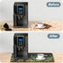 16" 24" Counter, Rnivvi Coffee Mat, x Cute Flower Theme Coffee Bar Mats for Espresso Machine Station Accessories