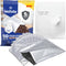 50x Wallaby 1-Cup Mylar Bag Bundle, 5 Mil Mylar Bags + 50 Labels, Heat Sealable, Food Safe Storage Solutions