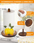 GAJ Countertop 3D Lemon Paper Towel Holder - Lemon Decor for Kitchen Farmhouse Bathroom - Gifts for Women Mom Grandma
