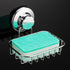 SANNO Suction Cup Soap Holder, Soap Dish Saver Tray for Shower Wall, Bathroom, Stainless Steel