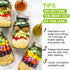 Mason Jar Lids and Rings - 48Pcs Regular Mouth Canning Lids for Ball, Kerr Jars with Leak Proof Seal