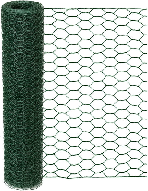 Garden Poultry Green Chicken Wire - 16.5 '' 590 '' Chicken Wire