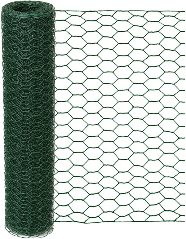 Garden Poultry Green Chicken Wire - 16.5 '' 590 '' Chicken Wire
