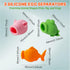 Gegero Pack 3 Egg Yolk Separator, Food Grade Silicone, Dishwasher Safe Kitchen Gadget for Cooking/Baking. Swallow