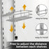 3-Tier 4 ODesign Over The Door Shower Caddy, Adjustable Hanging Shower Caddy with Soap Holder & Hooks, Rustproof