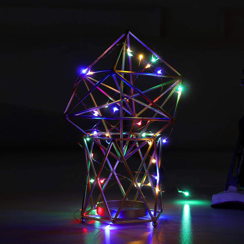 Led Fairy Lights Battery Operated, 4 Packs Mini Copper Wire Starry Fairy Lights for Bedroom, Christmas, Parties,