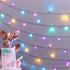 ANJAYLIA Easter String Lights Battery Operated, 9.8ft 20 LED Pastel Fairy Lights,