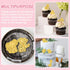 8 Pcs Cookie Cutters, 3D Cookie Cutter with Plunger Stamp, Animal Shape Molds for Kids Baking Decorations