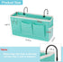 Loghot Bedside Caddy/Storage Bag Organizer for Bunk and Hospital Beds, Dorm Rooms, Holds Glasses, Books, Phones, Keys,