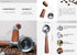Pawa Bottomless Portafilter 54mm with Wdt Tool, Compatible with Breville Barista Express and 54mm Breville Machines