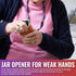 JAR HEADS Rubber Jar Opener Gripper Pad, 5 Pack - Thick 5 Inch Grippers for Weak Hands & Seniors