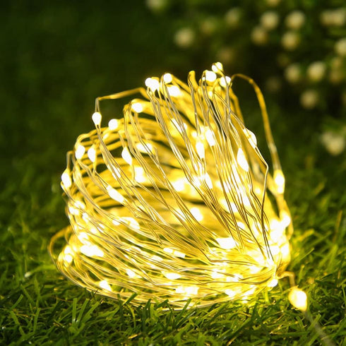 8 16.4ft 50leds) Fantasee Copper Wire String Lights USB Powered LED Fairy Lights Modes with Timer Remote Control