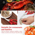 Kitchen Seafood Scissor for Crab Legs - 4 Pack Lobster Shell Cracker and Tools for Seafood