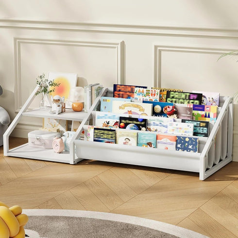 CHOEZON Kids Bookshelf, Book Shelf for Kids Rooms, Toddler Bookshelf with 2