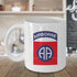 82nd Airborne Coffee Mug - Army Coffee Mug, Both Sides