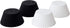 Fox Run 73930 Silicone Cupcake Liners, Black & White, Set of 12 for Baking Muffins and Cupcakes