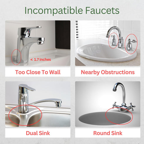 Luxury Lineup Silicone Sink Splash Guard, Black 5° Sloped, Draining Mat for Kitchen Sink, Faucet Mat