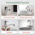 Luxury Lineup Silicone Sink Splash Guard, Black 5° Sloped, Draining Mat for Kitchen Sink, Faucet Mat
