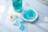 CYS EXCEL Sea Glass 16 Ounces Light Blue, Crushed Glass Vase Filler for Aquarium Nautical Décor