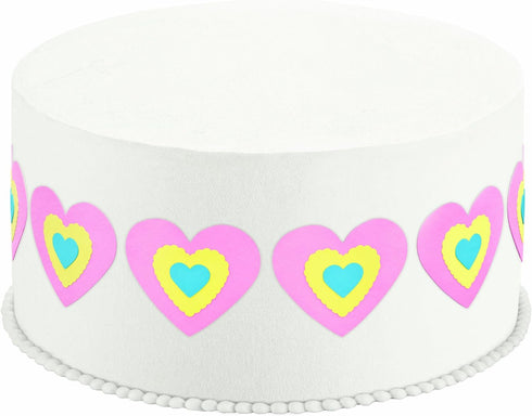 Wilton 3pc Heart Set Cutting Insert Layer, Purple