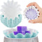 Boao Reusable Wax Melt Liners, Leakproof Cups for Scented Candle, 25 Pieces, Paper Holders for Electric Melter (Blue)