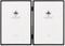 Lawrence Frames Black Metal Frame, Simply, 5x7 Double