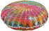 GDONLINE Indian Mandala Decor Floor Pillow Meditation Seating Throw Hippie Round Cushion Cover