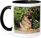 3dRose Mug, A German Shepherd Dog by Greenery, 11 oz, Black