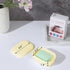4 Pack Quatish Travel Soap Case Leakproof, Portable Travel Bar Soap Holder Container with Lid for Camping, Gym