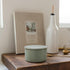 Countertop KIBAGA Beautiful Ceramic Salt Cellar with Lid - Spacious Container for Your Kitchen Keeps Salt Flakes Dry