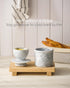 Countertop,Butter Marble Butter Crock,Handmade French Butter Dish with Lid for Keeper for Spreadable Fresh
