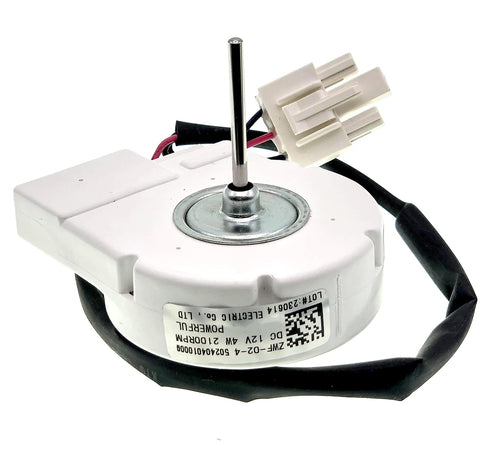 50240401000Q ZWF-02-4 Refrigerator Evaporator Fan Motor, Compatible with Magic Chef, Midea, Avanti, Haier