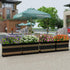 RECUTMS Artificial Flowers, Fake Boxwood Outdoor UV Resistant Plants, Eucalyptus Greenery Shrubs for Home Garden