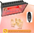 Homnebila 2pack, 250W Bulb,Adjustable Temperature(175W/250W) Chicken Coop Heating Lamp Brooder Heater