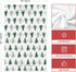 18x26 Inch Set 2 Artoid Mode Green Xmas Tree Merry Christmas Kitchen Towels Dish Towels, Farmhouse Snowflakes Winter