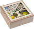 handrong Tea Box Organizer,Wood Teas Bag Holder,Tea Organizers and Storage,Teas Organizer with