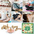 SCENTORINI Incense Cones, 120 Cones with Holder for Relaxation Meditation Kit, Cedarwood, Vanilla, Mint, Cinnamon