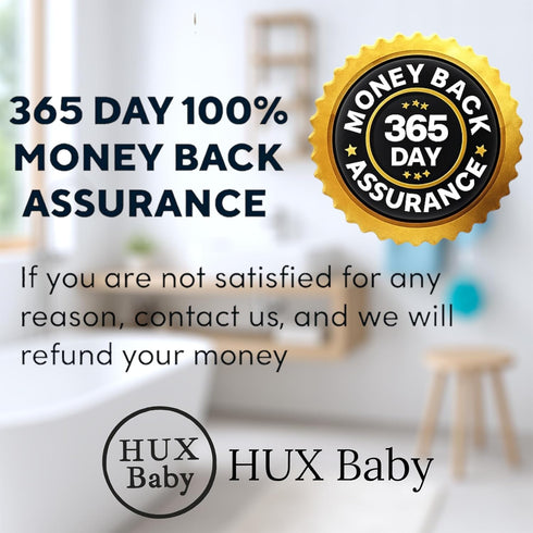 HUX Baby Elbow Set, Elbow Comfortable Baby Bath Kneeler and Rest Pad Non-Slip Bathtub Kneeling Pad for Bathing Baby