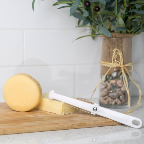 Fox Run Dual-Sided Cheese Slicer - Stainless Steel for Perfect Cheese Cuts