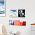 15" Storage,Pack 2 Cq acrylic Clear Floating Bookshelf for Kids Room - Invisible Hanging Wall Mounted U Shaped Shelf