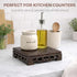 5.5"5.5" Wooden Display Square Stand Base Wood Plant Stand, Pedestal Stand, Tabletop Plant Stand, Risers Display