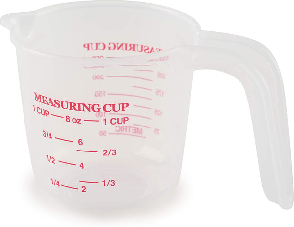 Norpro Multicolored Plastic Measuring Cup, 1