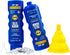 Leakproof Hidden Flask - 2 Secret Sunscreen Flasks for Liquor, 10oz Empty Alcohol Containers with Foam Seals & Funnel