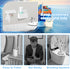 CTTZCKJ 2025- Magnetic Wall-Mounted Toothbrush Holder with Magnetic Hooks for Cruise Cruise Ship Essentials No Drilling