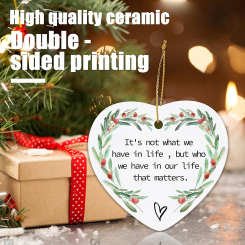 Friendship Ornaments, Christmas & Birthday Gifts for Women, Home Decor