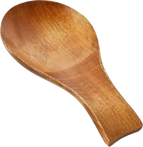 Wooden Spoon Holder, Boho Spoon Rest for Stove Top, Larger Farmhouse Utensil Rest for Kitchen Counter Decoration