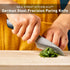 3.5 Inch 1.4116 Milk Street Kitchin-kiji Knife, Blade, German Steel, Ergonomic Handle Paring Knives for Home Chefs