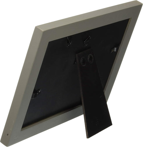 Malden International Designs 4x6 or 5x7 The Girls! Picture Frame, Silver Finish, Gray Textured Wood