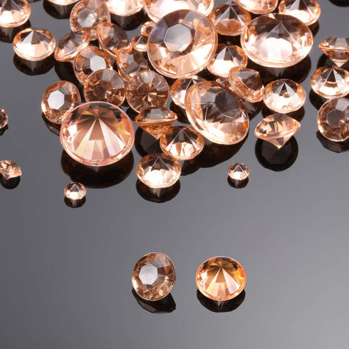 Hicarer 4000 Pieces Diamonds Crystals Acrylic Gems - Wedding Table Scattering Gemstones Christmas Party Decorations